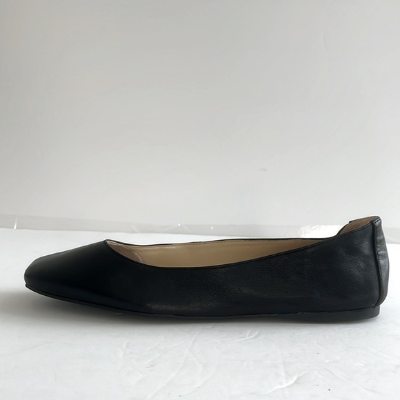 Nine West Womens WNALENA Ballet Flat Black Leather Shoes Size 8.5 NEW - Picture 6 of 10
